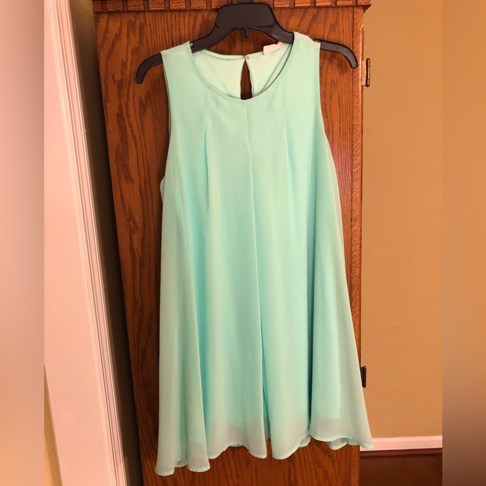 Alter’d state mint green sleeveless dress